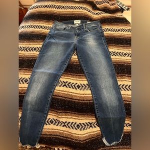 Frame skinny crop jeans